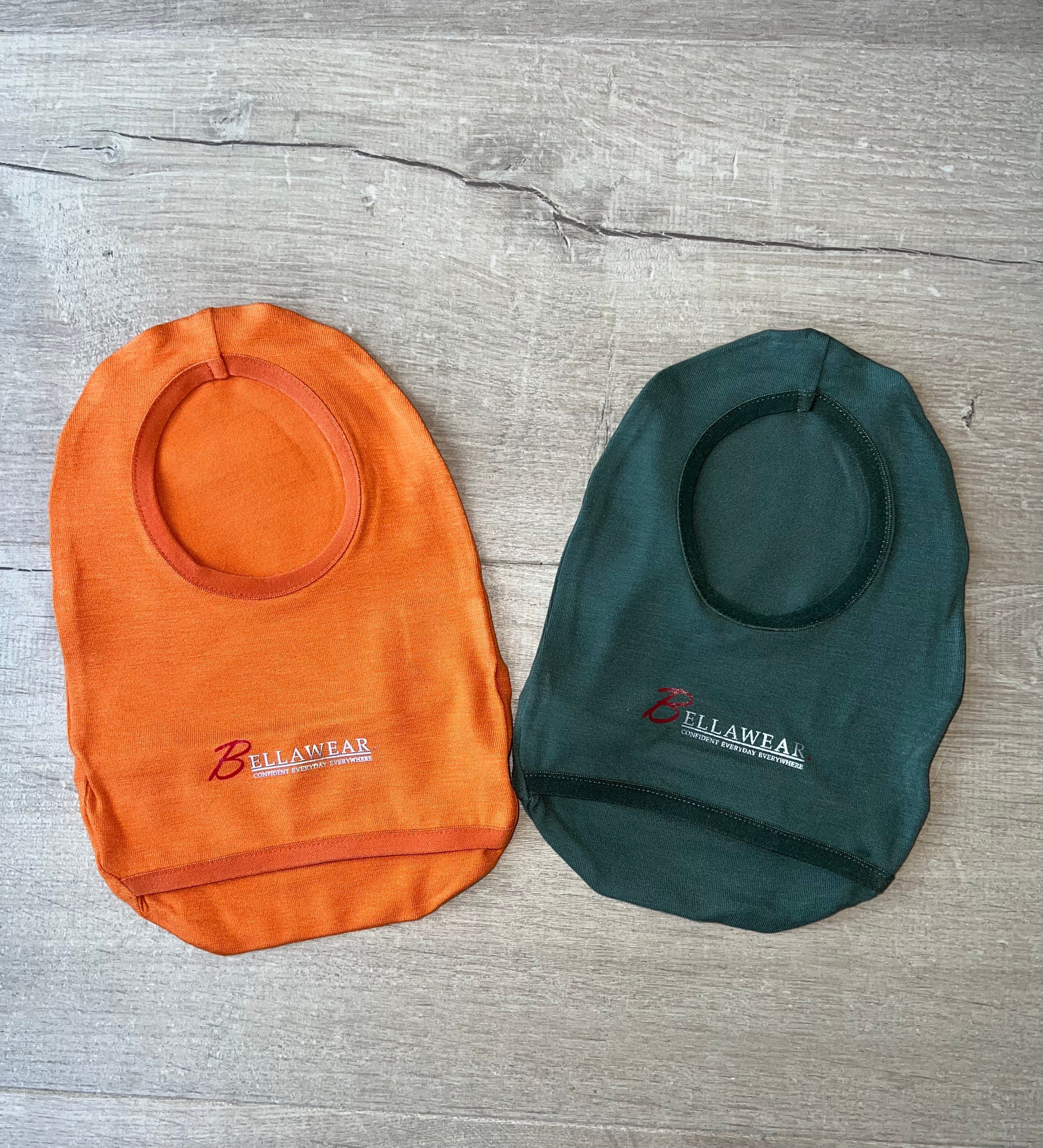 Nouveau : Couvre Poche en bambou Sunset Orange & Forest Green pour votre stomie 🧡🌲
