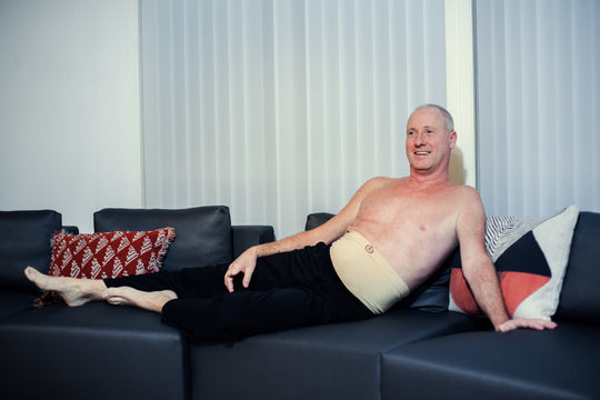 Ceinture de taille 18 cm de hauteur Stomie - Niveau 1 - Hommes CE