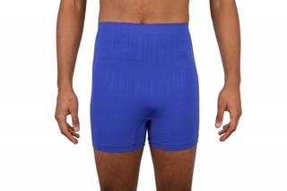 Short de bain avec taille haute - BLEU - Edition limitée CE